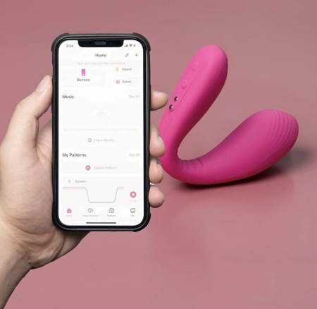 Двойной вибратор Lovense Dolche (управление через смартфон)